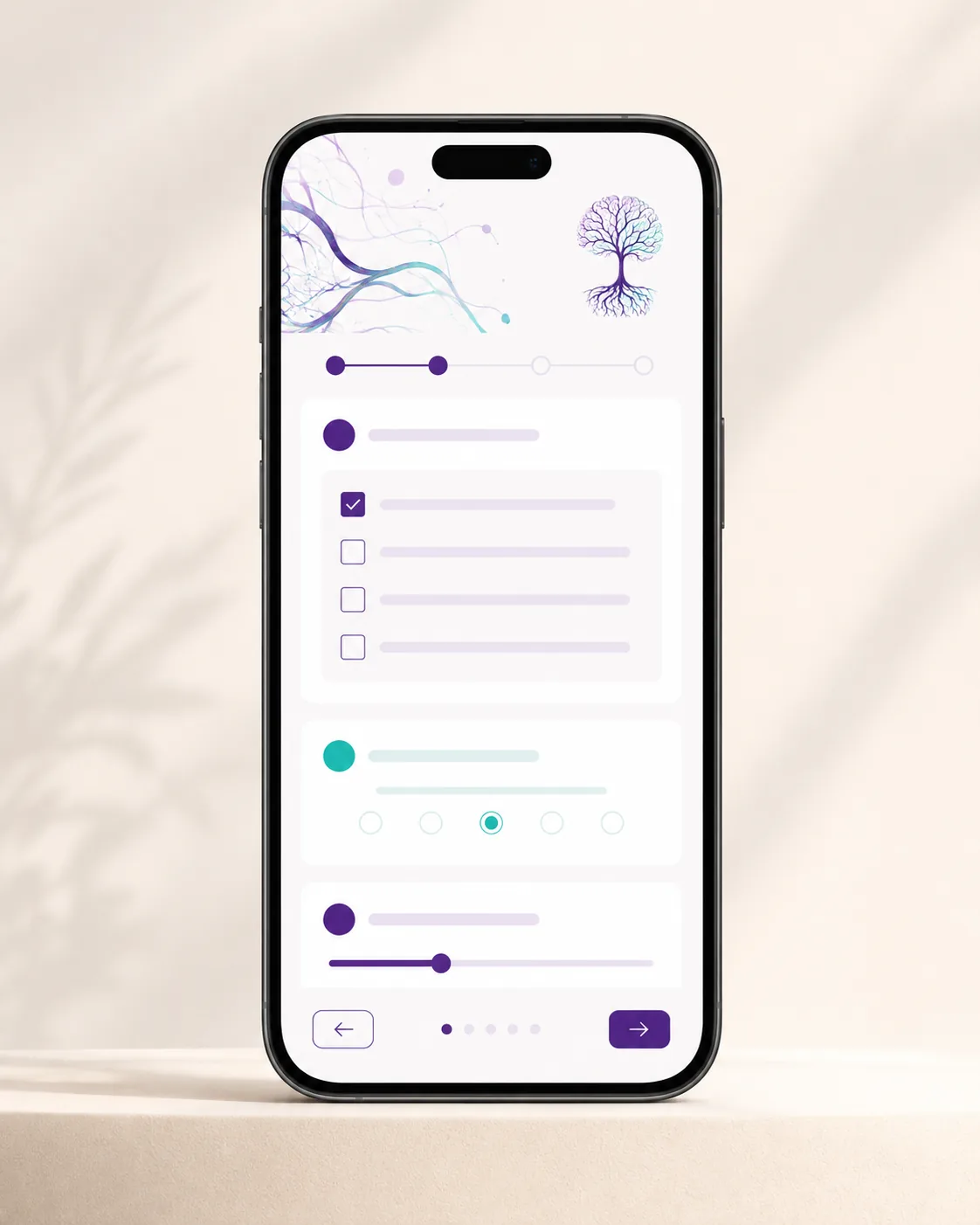 Mockup autoevaluación